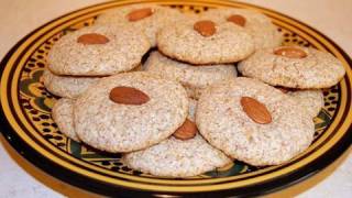 Moroccan Almond Macaroons Recipe  CookingWithAlia  Episode 56 [upl. by Eberhard]