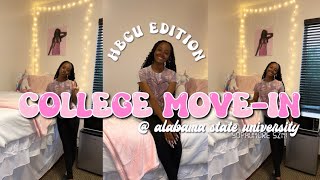 college movein day  alabama state university HBCU taniyaprecious taniyaprecious [upl. by Anattar]