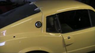 1972 Saab sonett start up and tour [upl. by Ennaeirb]