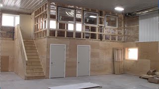 Mezzanine Build Time Lapse PART TWO [upl. by Doownyl]