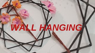 പേപ്പർ കൊണ്ട് wall hanging ഉണ്ടാക്കിയാലോpaper crafts ideaanybody can art and crafts [upl. by Lanti]