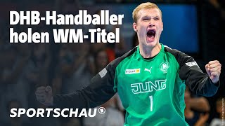 U21HandballWM Deutschland schlägt Ungarn im Finale und ist Weltmeister [upl. by Caylor]