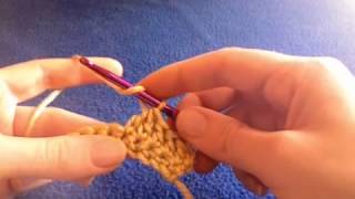 Learn to work the Double Crochet Decrease dc2tog with Beth Nielsen of ChiCrochetcom [upl. by Arinay751]