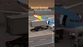 Ground Services for TUIfly 50 YearsHapag Lloyd Livery Boeing 737 MAX 8 at Bari in WoA 245 Updates [upl. by Der]