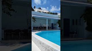 Talalla Blue Beach Villa Sri Lanka  Santorini Style Luxury  beach hotel srilanka travel [upl. by Yanffit264]