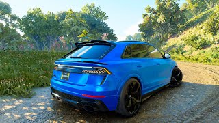 Audi RS Q8  The Crew Motorfest  Offroading  Thrustmaster TMX Gameplay [upl. by Ydnac]