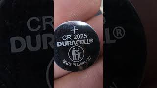 CR2025 batteries in my sprinter key fob sprinter keyfob remote mercedes freightliner dodge [upl. by Toomin]