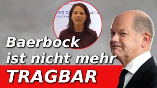 Außenministerin Baerbock tritt völlig planlos vor die Kameras [upl. by Eet842]