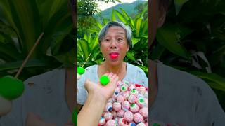 grandpa and eye candy strawberry candy watermelon candy dinosaur eggs hot dogs shorts [upl. by Dyol252]