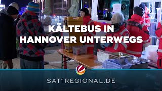 Kältebus in Hannover unterwegs Johanniter versorgen Bedürftige [upl. by Gordie563]