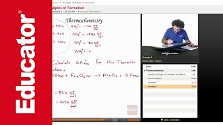 Change in Enthalpy of Thermite Reaction  AP Chemistry [upl. by Fosdick281]