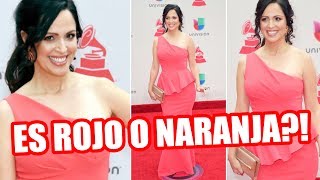 EL VESTIDO MÁS BELLO QUE HAYA USADO Alfombra Roja Latin Grammy 2017  SandraCiresArt [upl. by Ertemed687]