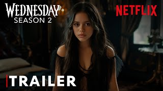 Wednesday Season 2 2024  First Trailer  Jenna Ortega [upl. by Sabian454]