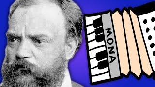 Dvorak Symphony No 9  4th movement intro on accordion [upl. by Llenaj]