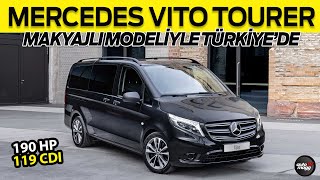 Yenilenen MercedesBenz Vito Tourer Türkiyede  Fiyatlar ve teknik özellikler [upl. by Herta]