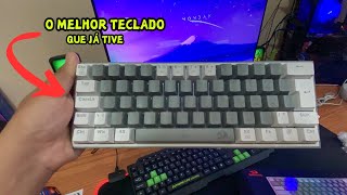 Unboxing  O Meu Primeiro TECLADO MECÂNICO Redragon Fizz k617 [upl. by Bluefield]