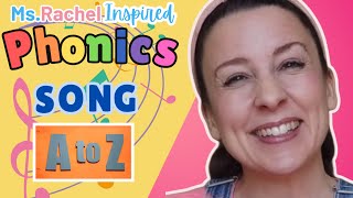 Phonics song inspired by ms Rachel  Letter Aa Zz sound with Lyrics  Learn with Twinkle [upl. by Novak]