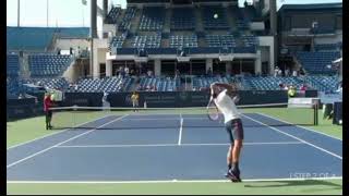 Federer Serve in Ultra Slow Motion [upl. by Ania665]