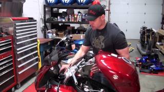 LSL Superbike Handle Bar Riser Kit Review and Install from SportbikeTrackGearcom [upl. by Behrens733]