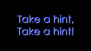 Take A Hint Lyric Video [upl. by Albarran]