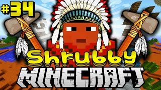 Indianer HÄUPTLING SCHNICK SCHNACK  Minecraft Shrubby 34 DeutschHD [upl. by Danni431]