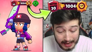 TRDE İLK 1004 KUPA BİBİ YAPTIM   Brawl Stars [upl. by Reifnnej373]