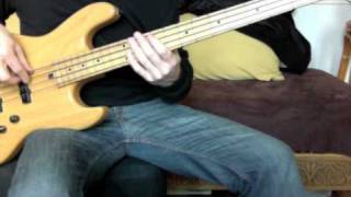 Erykah Badu Green Eyes bassline cover [upl. by Acacia]