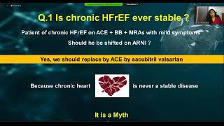 Sacubitril valsartan in Heart Failure  An interactive session with Dr PC Manoria [upl. by Yednarb]