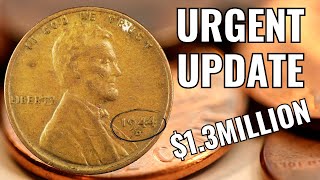 DO YOU HAVE MOST VALUABLE 1944 D MINT MARK USA WHEAT PENNY WORTH MILLIONS OF DOLLARS [upl. by Eybba43]