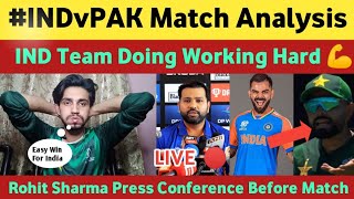 Pak Media Shocked On Rohit Sharma Press Conference IND Vs Pak Match  Pak Media Latest [upl. by Einnok78]