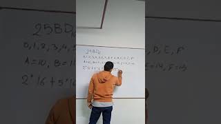 Explicación de convertir un decimal a hexadecimal [upl. by Wolk641]