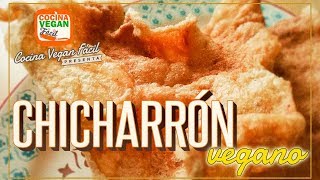 Chicharrón vegano gluten de trigo  Cocina Vegan Fácil [upl. by Nadia]