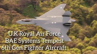 TEMPESTRoyal Air Force 6th Generation Fighter Aircraft [upl. by Lilahk626]