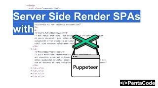 How To Render Server Side with Puppeteer [upl. by Aivart]