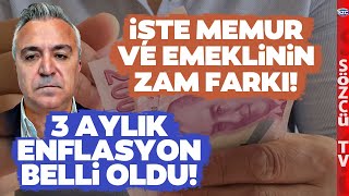 Özgür Erdursun Memur ve Emeklinin 3 Aylık Enflasyon Farkını Tek Tek Hesapladı [upl. by Philps]