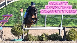 HARLOW AND ROLOS FIRST ARENA EVENTING COMPETITION [upl. by Ahsinnor]