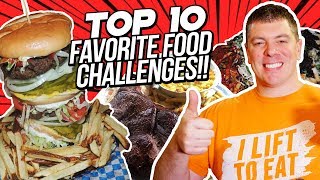 Top 10 Favorite Food Challenges in the World [upl. by Magree]