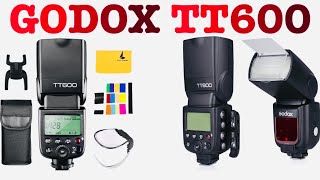 UNBOXING FLASH GODOX TT600  USE WITHOUT WIRELESS FLASH TRIGGER X1TX2T AND BEST RESULT [upl. by Aicelaf]