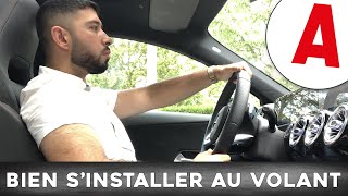 COMMENT SINSTALLER AU VOLANT DUNE VOITURE AU PERMIS  TUTO [upl. by Tnomel]