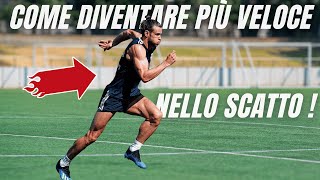 Come Diventare Più Veloce Nello Scatto  Come aumentare la velocità per il calcio [upl. by Issak]