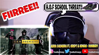 UK WHAT UP🇬🇧 Abra Cadabra ft Krept amp Konan  Robbery Remix Music Video  GRM Daily REACTION [upl. by Zeitler]