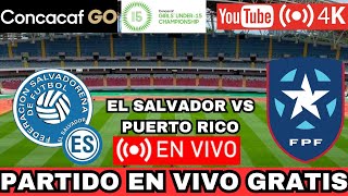 DÓNDE VER EN VIVO Y GRATIS EL SALVADOR VS PUERTO RICO  LIGA A SUB 15 2024 LA SELECTA EN VIVO [upl. by Airaet]