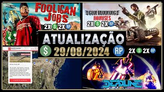 Atualização Semanal 29082024  GTA Online [upl. by Lorinda]