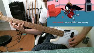 Marceline Adventure Time  Fry Song bass cover [upl. by Nile]