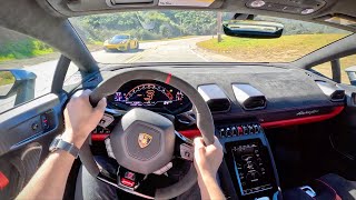 2023 Lamborghini Huracan Tecnica  POV Driving Impressions [upl. by Nie]