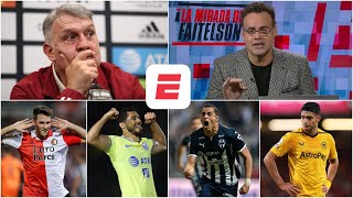 Faitelson LE HABLA CLARO a Tata ESTOS SON LOS DELANTEROS para el mundial  La Mirada de Faitelson [upl. by Tiler]