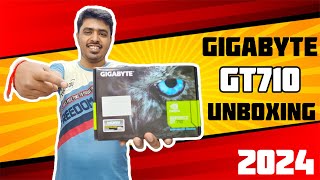 Unboxing amp Review GIGABYTE GeForce GT 710 2GB Graphics Card 2024 Buyers Guide [upl. by Patsis]