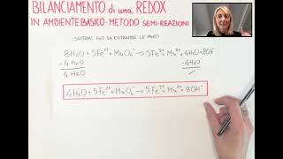 Bilanciamento redox in ambiente basico [upl. by Aisat485]