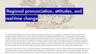 Ásgrímur Angantýsson Icelandic regional pronunciation Recent developments and attitudes [upl. by Haldeman]