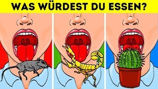 RÄTSEL ÜBER ESSEN UND WISSENSWERTES DEIN HIRN WIRD EXPLODIEREN [upl. by Artinek428]